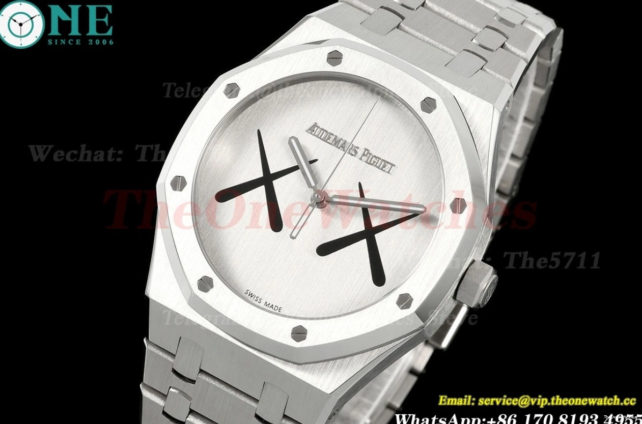 Royal APSF Super XX Oak KAWS SS Dial 41mm SS Clone A4302 1229